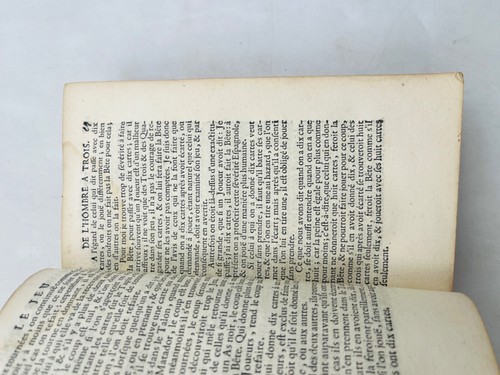 Académie universelle des jeux, contenant les règles des jeux de quadrille/ 1739 - Imagen 7 de 10