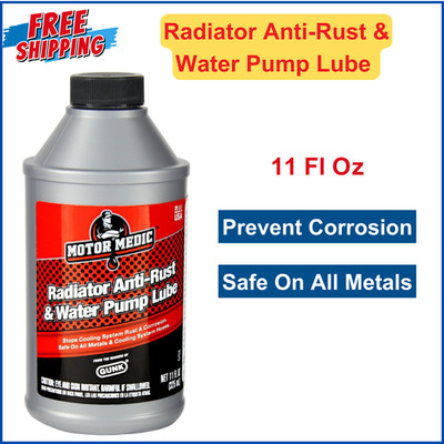 Motor Medic C1012 Radiator Anti-Rust & Water Pump Lube- 11 oz. Prevent Corrosion