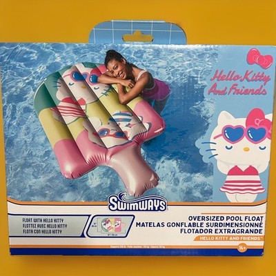 SwimWays Hello Kitty & Friends Oversized Pool Float 35'' x 61'' Sanrio Pool Float