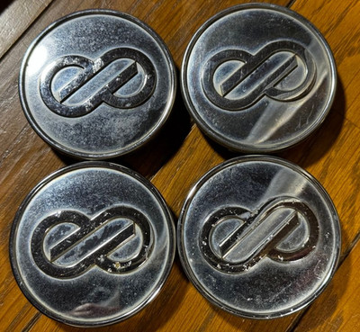 ENKEI Center Cap 4er Set PN:HE-13 Chrom außen 59mm gebraucht