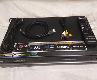 LG RC797T Super Multi DVD Recorder VCR COMBO / Digital TV Tuner Player W/REMOTE