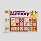 Vintage 1984 Original Memory Card Matching Game Milton Bradley 34 Pairs READ
