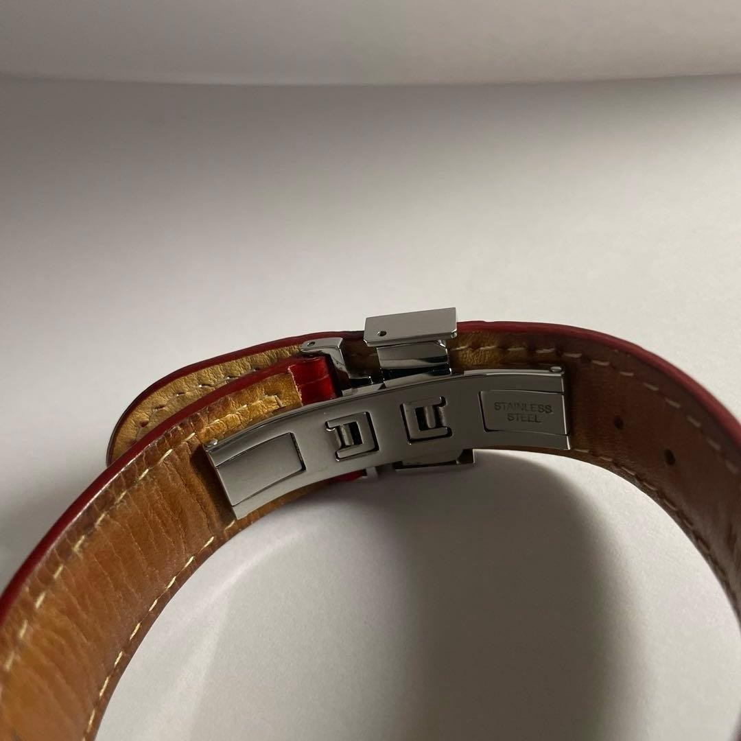 Timex TX Series T3C254JX Perpetual Calendar Quartz Watch Red 