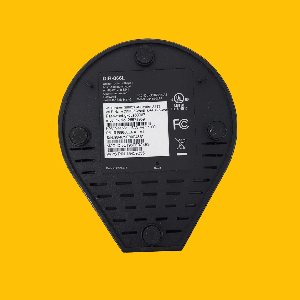 D-Link DIR-866L Wireless AC Smart Beam 1750Mbps Dual-Band Gigabit Router #FS8427 - Image 4 of 4