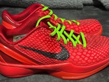 Nike Kobe 6 Protro Reverse Grinch GS 4.5Y