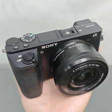 Sony Alpha A6500 24.2MP Mirrorless Digital Camera with 16-50mm OSS Lens Black