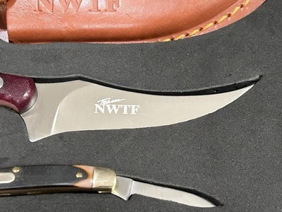 ★レア　非売品★【WWF 森林保護】フェーブ　フルセット　フランス雑貨 Rare* PRC National Wild Turkey Federation Knife Set NWTF New