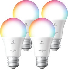 Sengled Smart Color Changing LED Light Bulb White Bluetooth Alexa Enabled 4-Pack