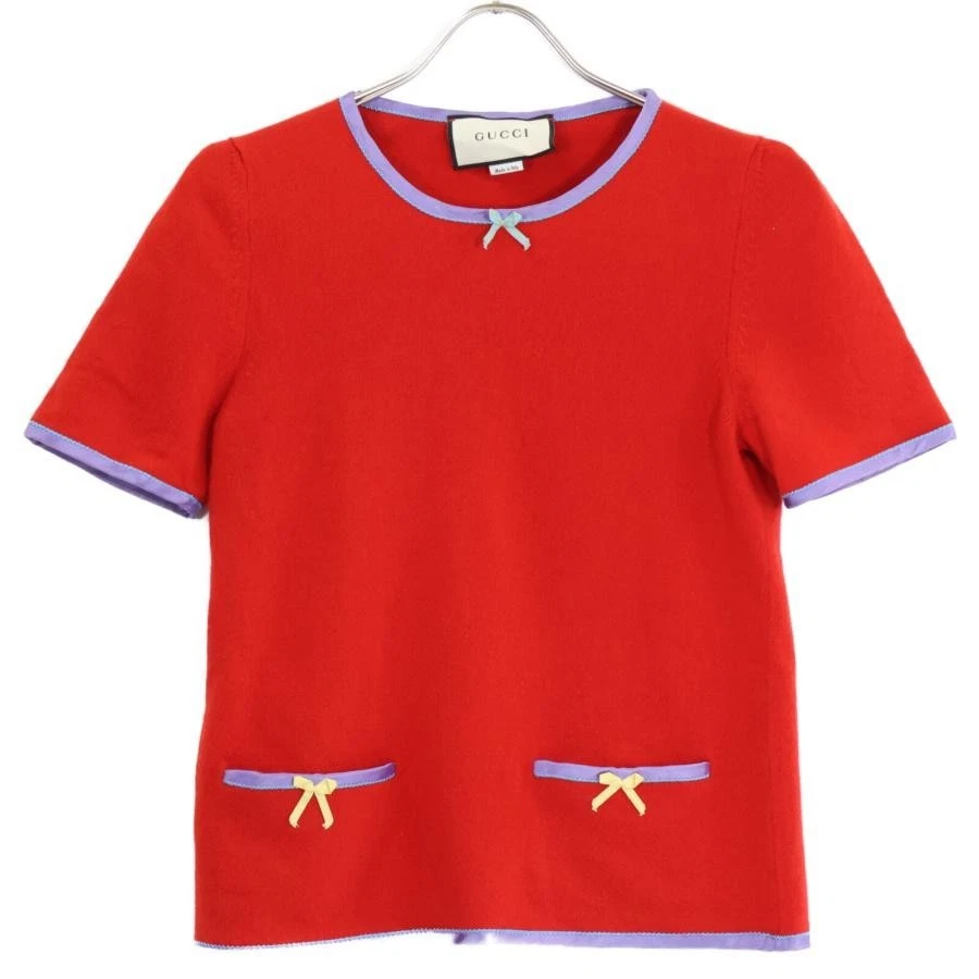 Usato Domestic regular/GUCCI Gucci 501400 100% cashmere nastro design corto - Immagine 2 di 4