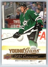 2014-15 Upper Deck Series 2 UD Canvas Young Guns #C224 Brett Ritchie Rookie