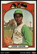1972 Topps #557 Blue Moon Odom Athletics 6 - EX/MT