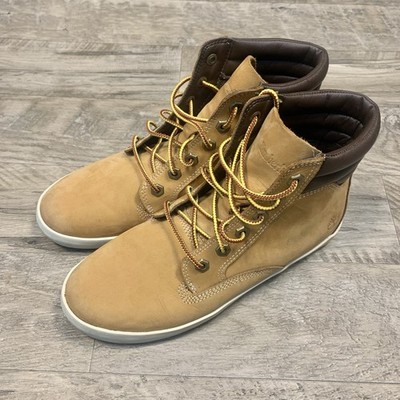 Timberland Dausette Sneaker Boots in Wheat Nubuck Leather Women's Size 8