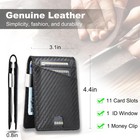 Wallet for Men,Mens Ultra Slim Wallet with Money Clip,leather wallets gadgets fo