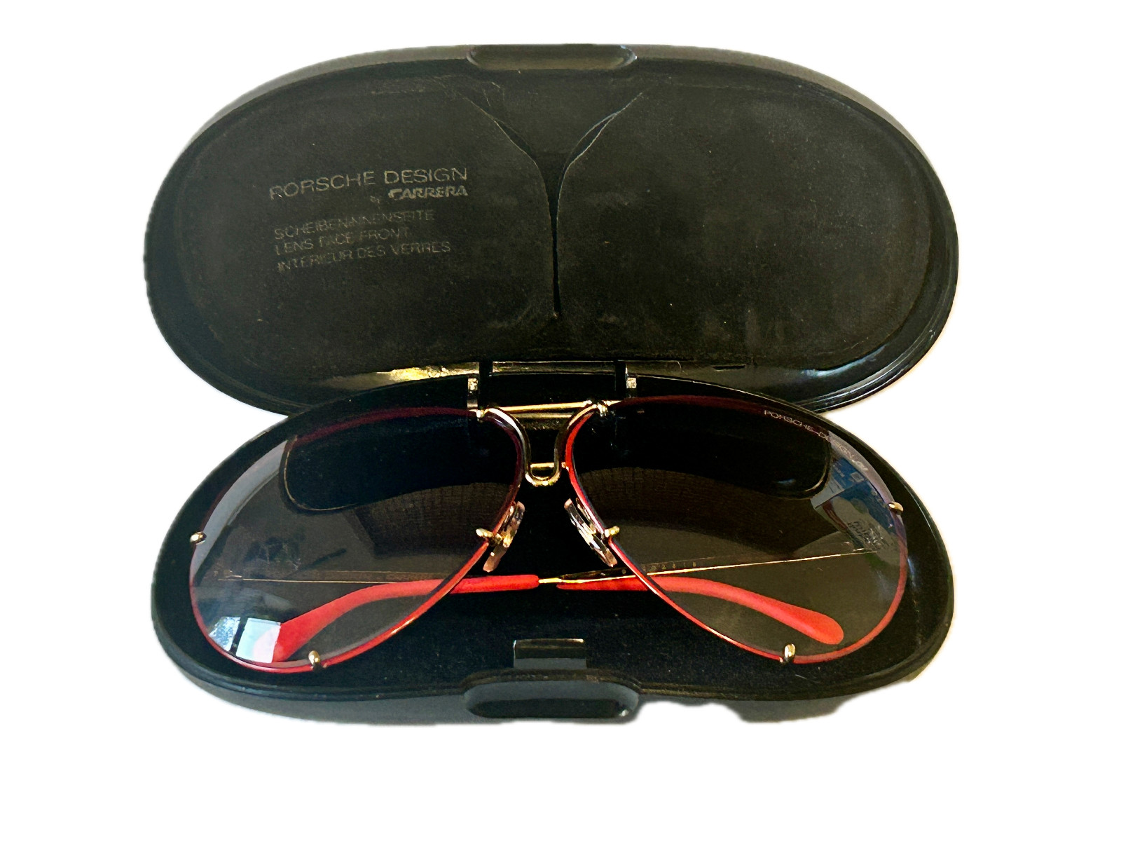 Vintage 1980's Porsche Design by Carrera Aviator Sunglasses 5623 36 image 4