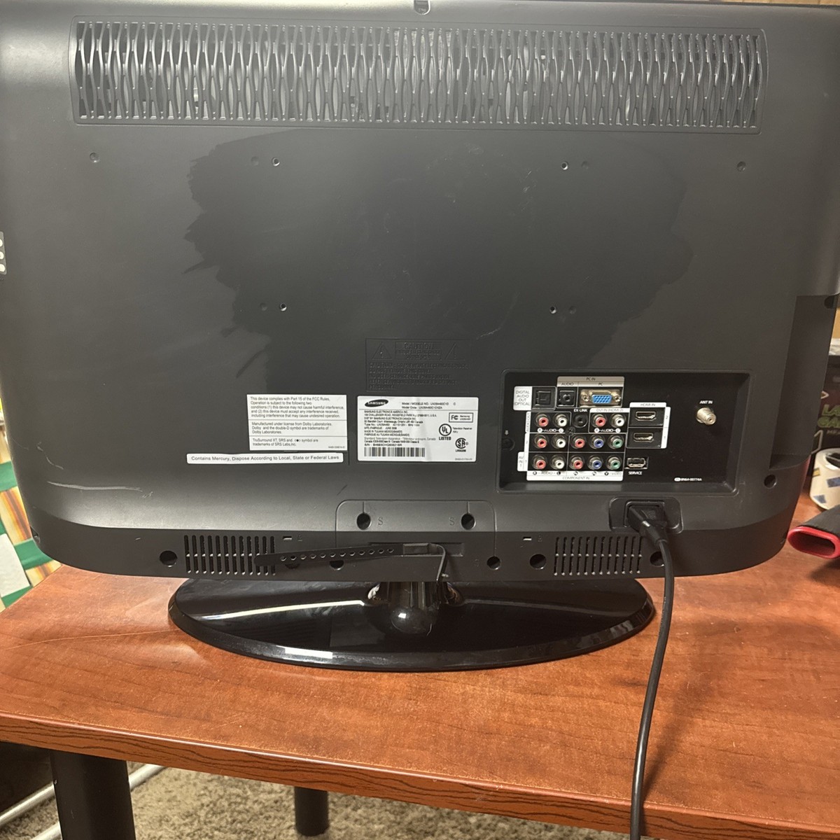 Samsung LN26A450C1D 26″ 720p HD LCD TV Dolby Digital Black | eBay