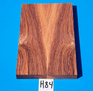 1 PAIR HONDURAN ROSEWOOD KNIFE SCALES~3/8" X 1-1/2" X 5"~EXOTIC WOOD~LUMBER