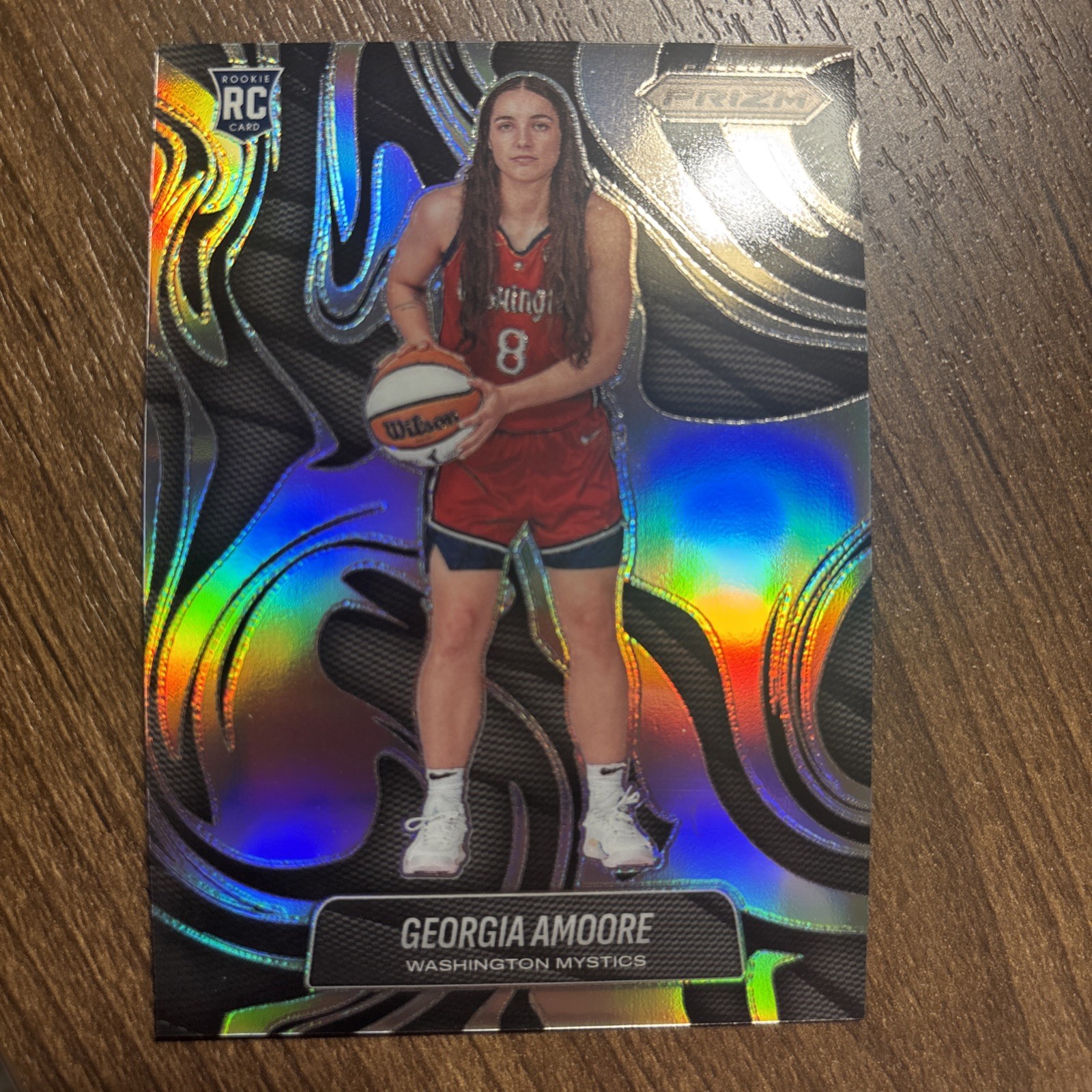 2025 Panini WNBA Prizm - Abstract Georgia Amoore #8 (RC)