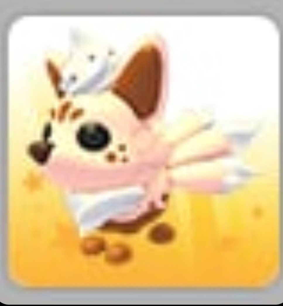 Latte Kitsune | Neon | Mega | Adopt Now