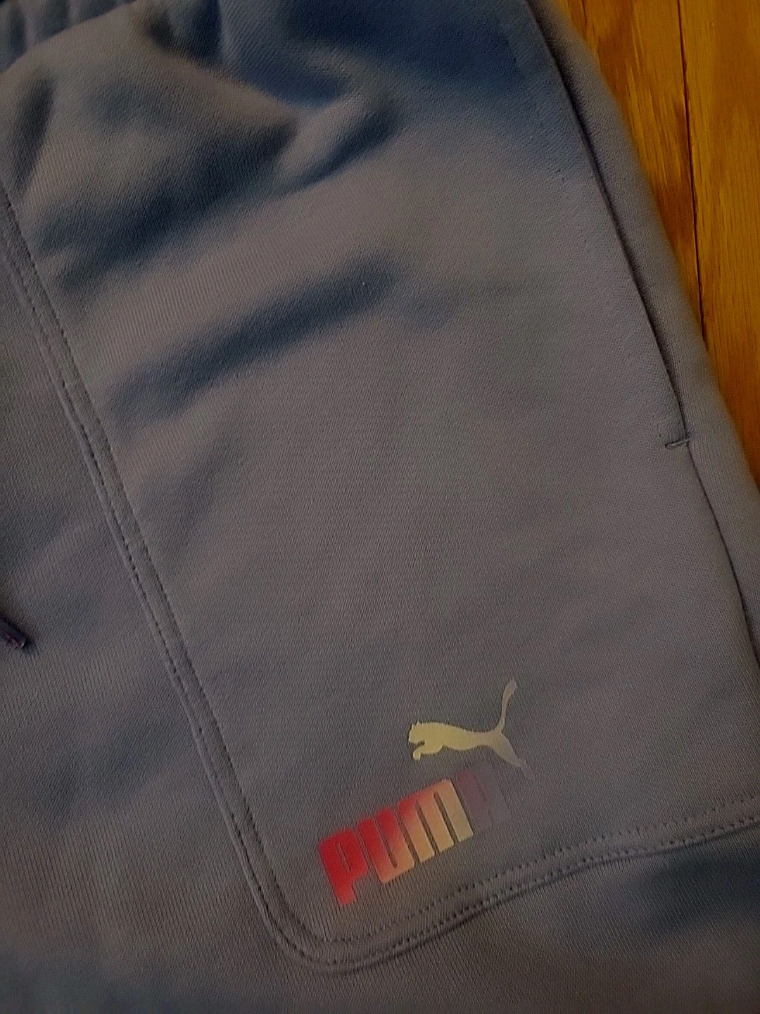 PUMA Elevated Essentials Ombre Pants Womens Purple Casual Athletic Bottoms  Smal thumbnail 2