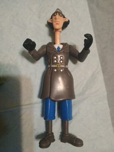 Inspector Gadget Burger King Figure Toy 1991 Expanding Neck & Legs Vintage