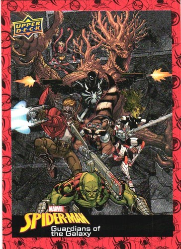 Guardians of the Galaxy [Purple] #70 Marvel 2024 Upper Deck Spider-Man card