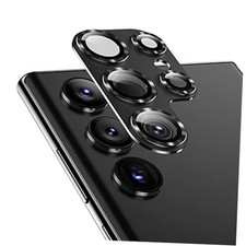 Camera Lens Protector for Samsung 9H Tempered Glass Galaxy S24 Ultra Black