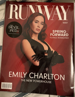 【未開封】RUNWAY MAY エミリー・チャルトン 表紙 Devil wears Prada 2 Runway May (Emily Charlton) 2026 brand new