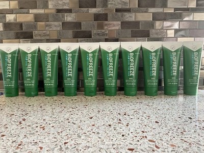 Lot Of 10 Biofreeze Pain Relieving Gel 3oz EXP 5/2027-8/2028 Unopened
