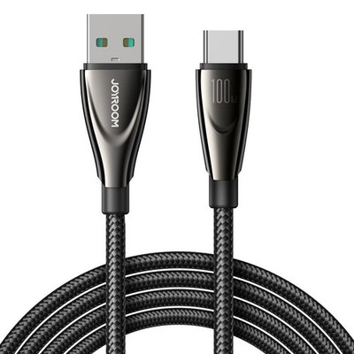 USB-C Datenkabel 100W Schnellladekabel 1,2m JOYROOM SA31-AC6 (schwarz)
