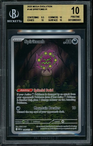 Spiritomb graded BGS 10 for sale on eBay