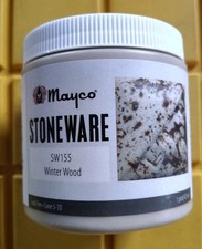 Stoneware Crystal Glaze Winter Wood 16 oz Pint for Pottery Projects