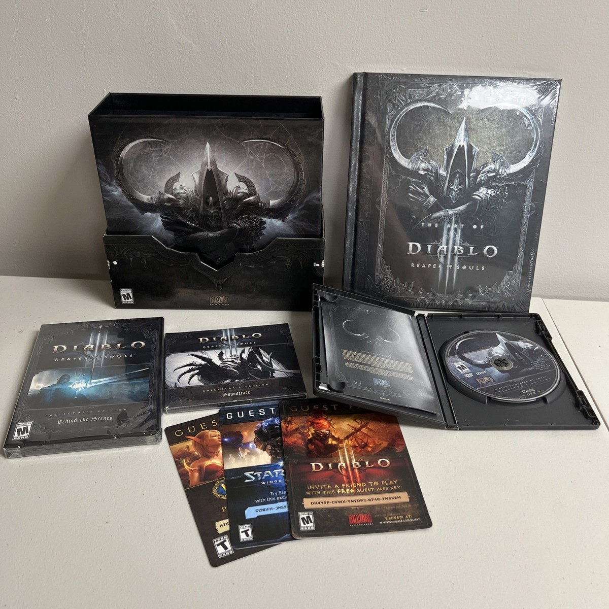 Diablo 3 III Reaper Of Souls Factory Sealed Collector's Edition PC