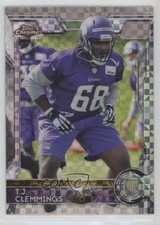 2015 Topps Chrome Rookies Retail X-Fractor TJ Clemmings #163 0x1