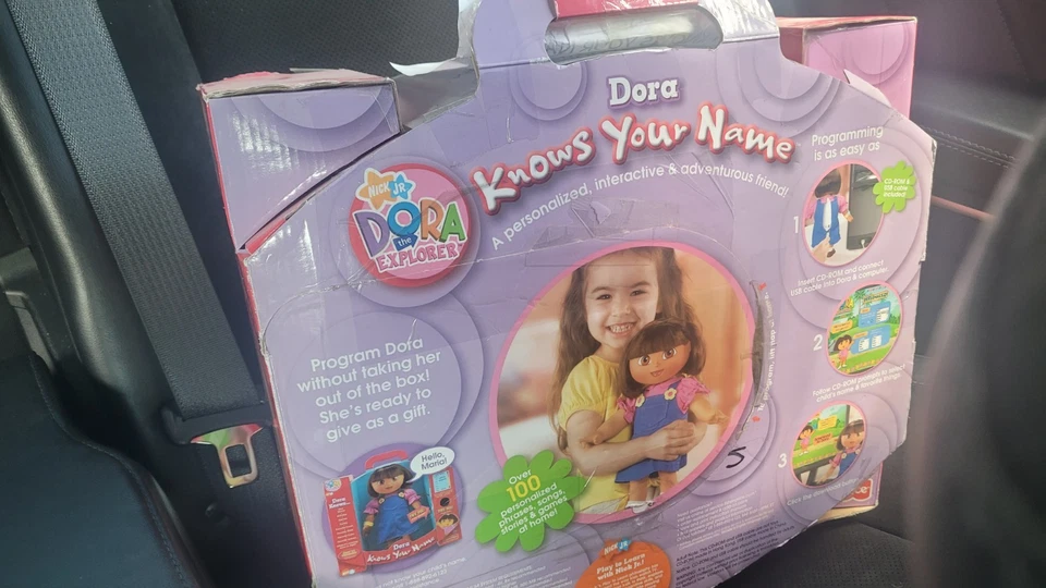 Vintage Dora Knows Your Name Still In Box Dora The Explorer Nick Jr. - Image 2 of 4