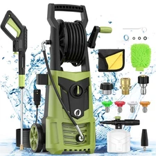 Electric High Pressure Washer 4000PSI Power Washer with 5 Nozzles Foam Sprayer
