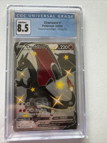 Charizard V graded CGC 8.5 for sale on eBay