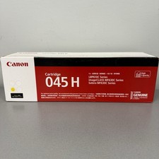 Canon 045H Yellow High Yield Toner Cartridge 1243C001 for LBP610C New Open Box