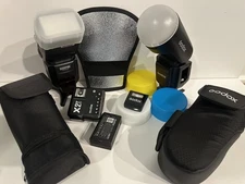 Godox V1 Pro V1Pro C TTL Round Head On-Camera Flash Light Speedlite For Canon