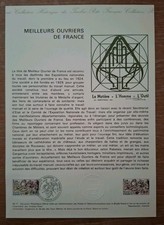 Document Philatélique 1er Jour 38/1977 : Meilleurs Ouvriers De France