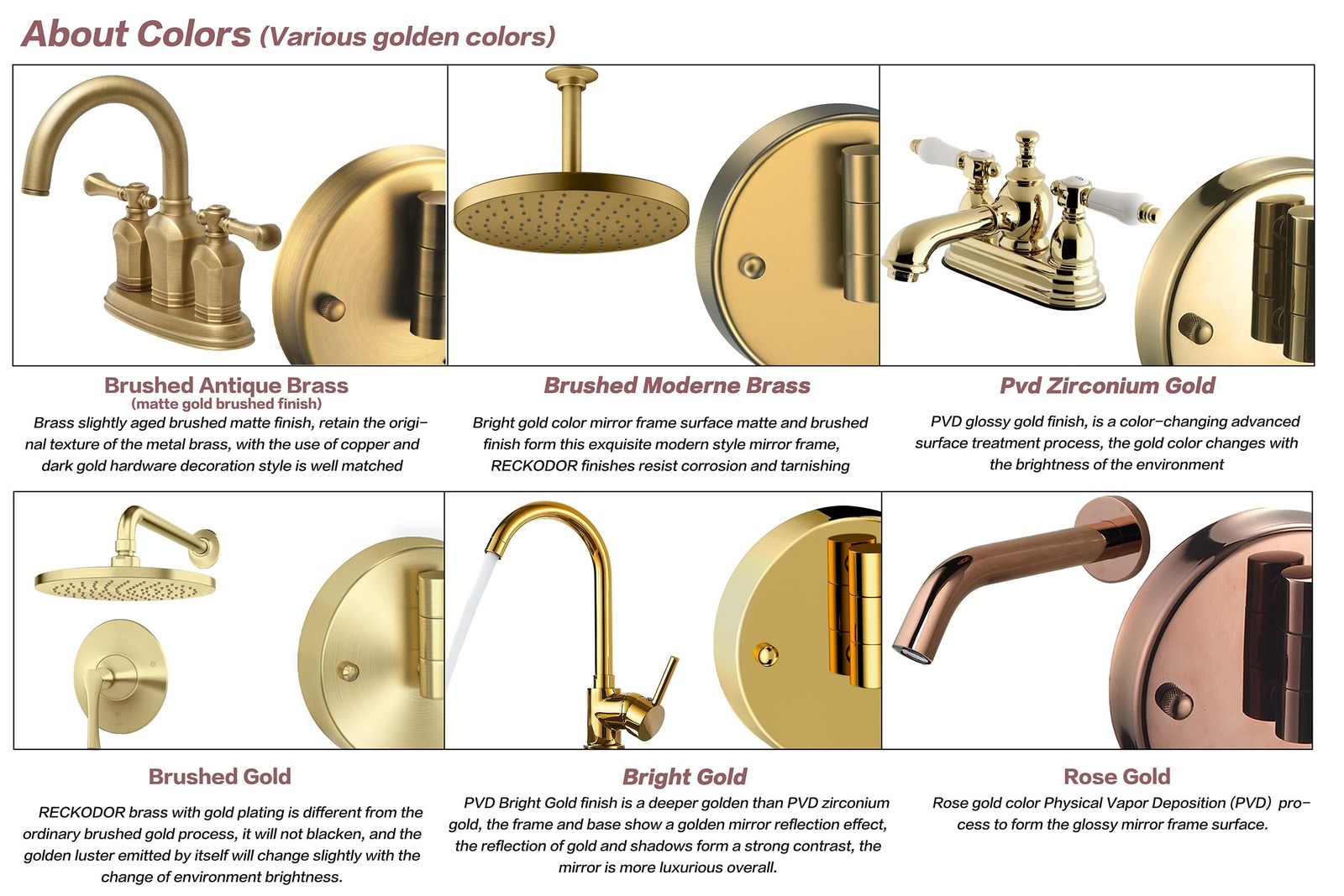 Hardwired Lighted Magnifying Makeup Mirror Wall Mount Gold, 1/5X Double Sided...