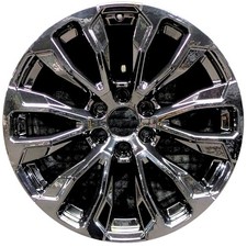Wheel Rim GMC Sierra 1500 Yukon XL 22 2021-2024 84423416 Factory Black OE 14025