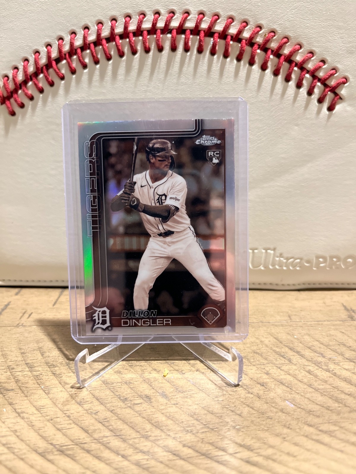 2025 Topps Chrome - Dillon Dingler #274 Sepia Refractor (RC)