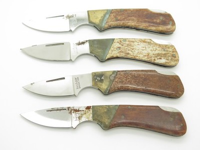 Vtg Kershaw Kai 2110 Seki Japan Bone Handle 3.25