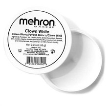 Makeup Clown White Professional Face Paint Cream Makeup 2.25 Ounce Pack of 1 