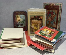 Lot Of 175 Christmas Greeting Cards Vintage 1980s UNUSED