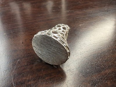 Distinctive PV Italy Paola Valentini Sterling Silver Ring: Size 7