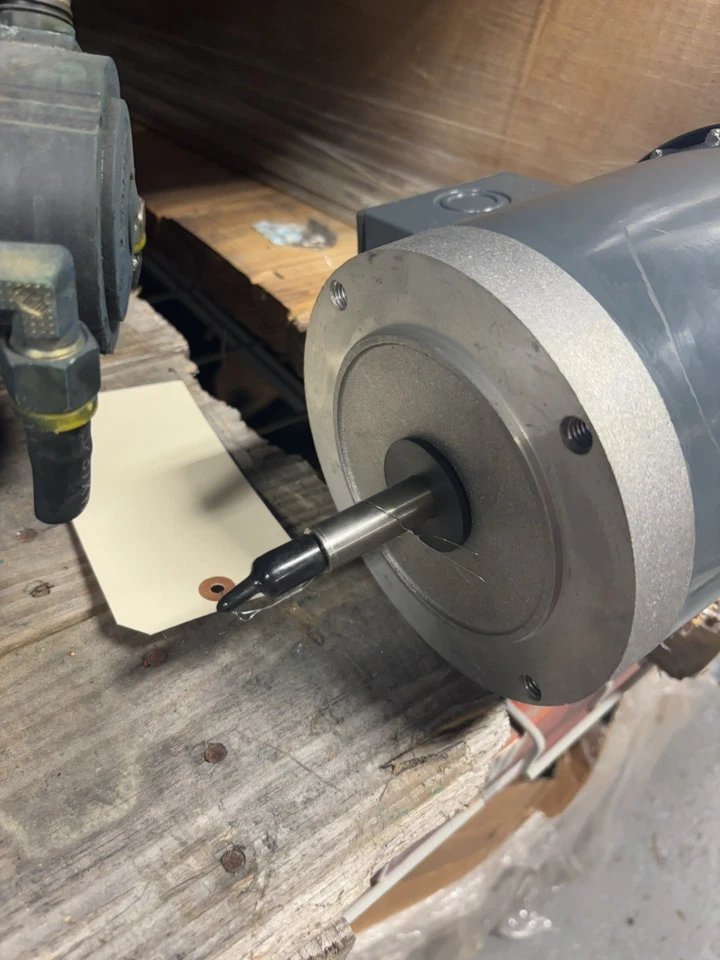 NEW NO BOX Century H661ES Electric Motor 1.5 HP 3450 Rpm 3PH 230/460V 56C - Image 2 of 4
