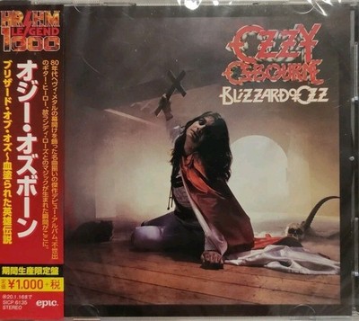 Ozzy Osbourne Blizzard of Ozz Limited Edition  Japanische Version CD NEU OVP