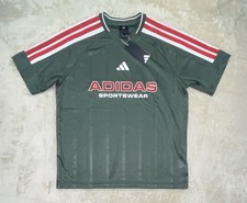 NWT Adidas House Of Tiro Striped Green Mens Jersey Athletic Soccer T-Shirt Sz M