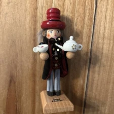 Steinbach Miniature Nutcracker Mad Hatter No Box Number 1123 Of 10,000